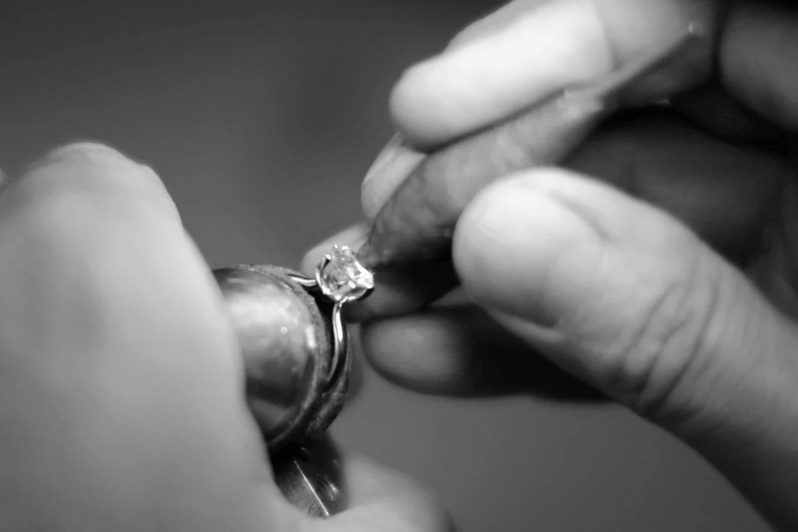 Setting Heirloom Diamond. Re Propose Your Jewellery
