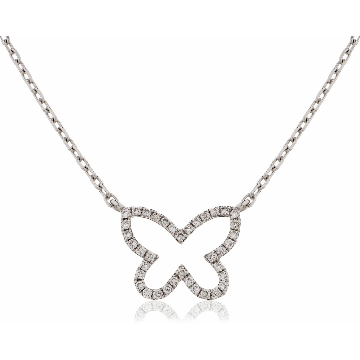 Fixed Micro Set Small Diamond Pendant view 1