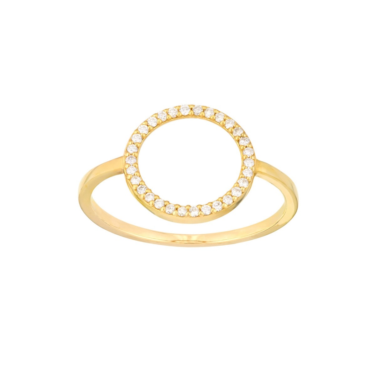 Lumina Halo Diamond Ring view 4