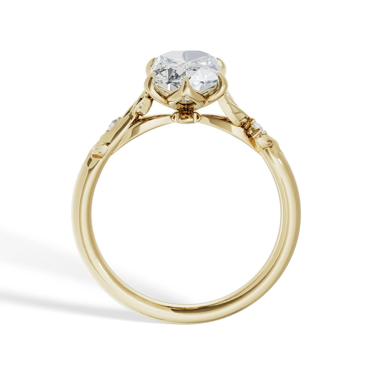 Hexagonal_Diamond_Set_Leafs_Band_Engagement_Ring_angle_view_yellow_gold.jpg