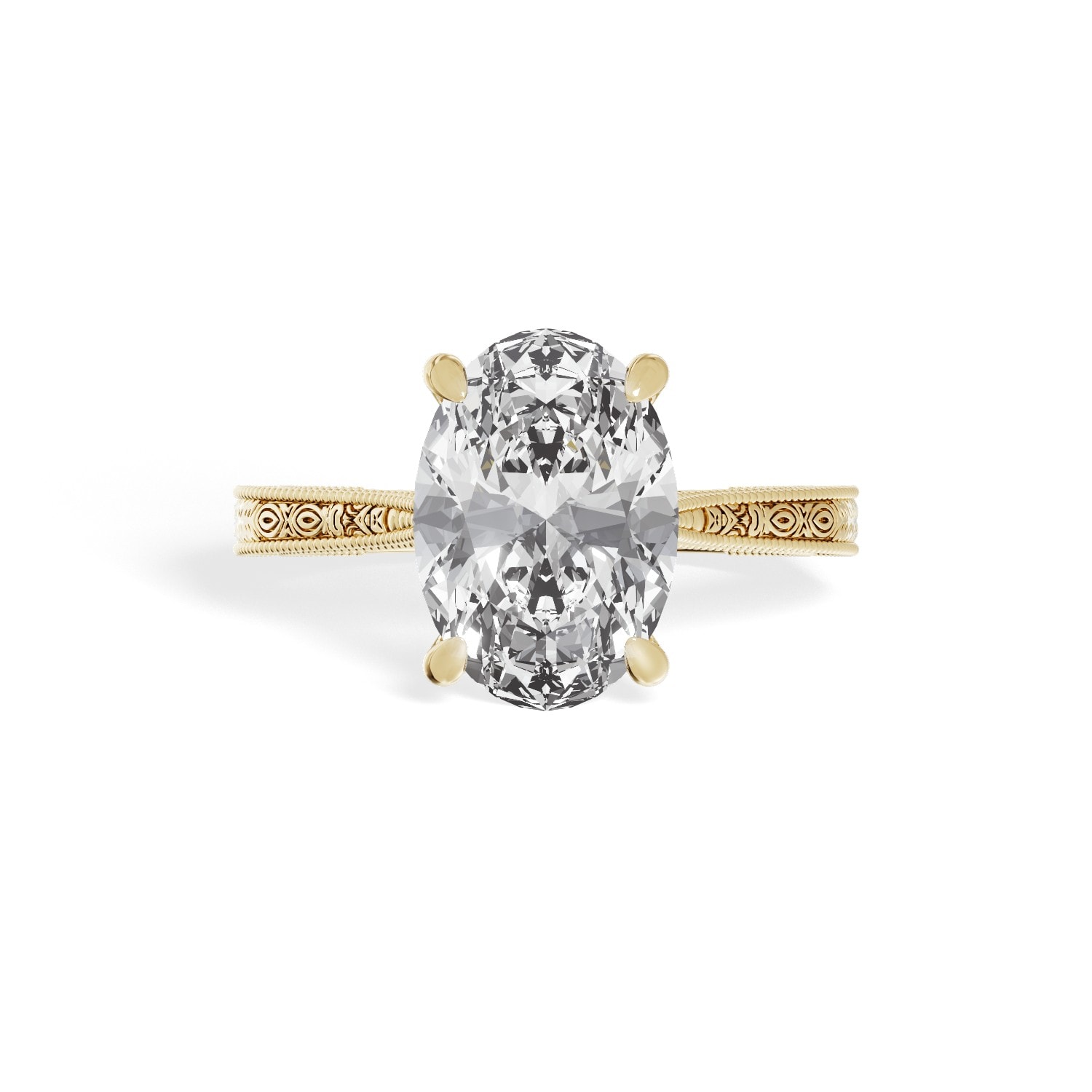 Engraved_Band_Oval_Solitaire_DIamond_Engagement_Ring_front_view_platinum.jpg