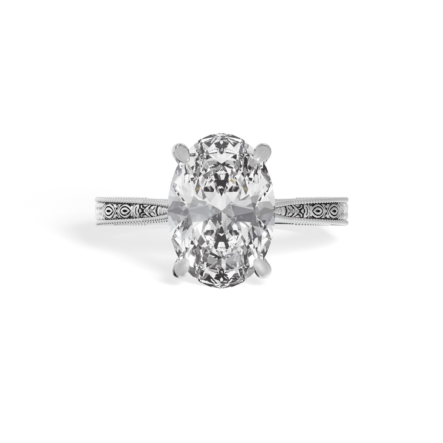 Engraved_Band_Oval_Solitaire_DIamond_Engagement_Ring_front_view_platinum.jpg