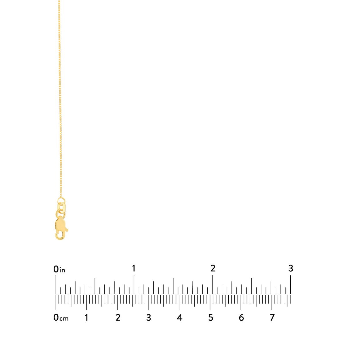 Adjustable Gold Box Chain view 5