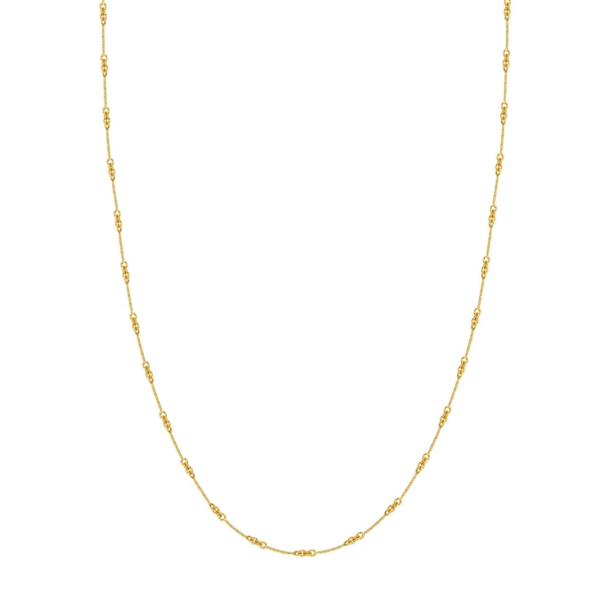 Designer Twist Gold Chain