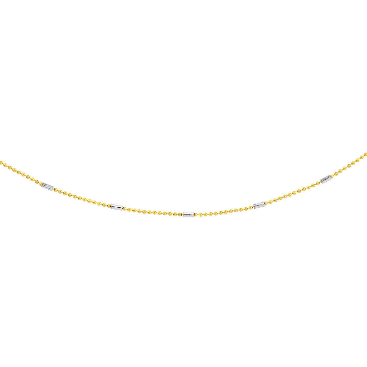 Unique Two-Tone Gold Chain view 2
