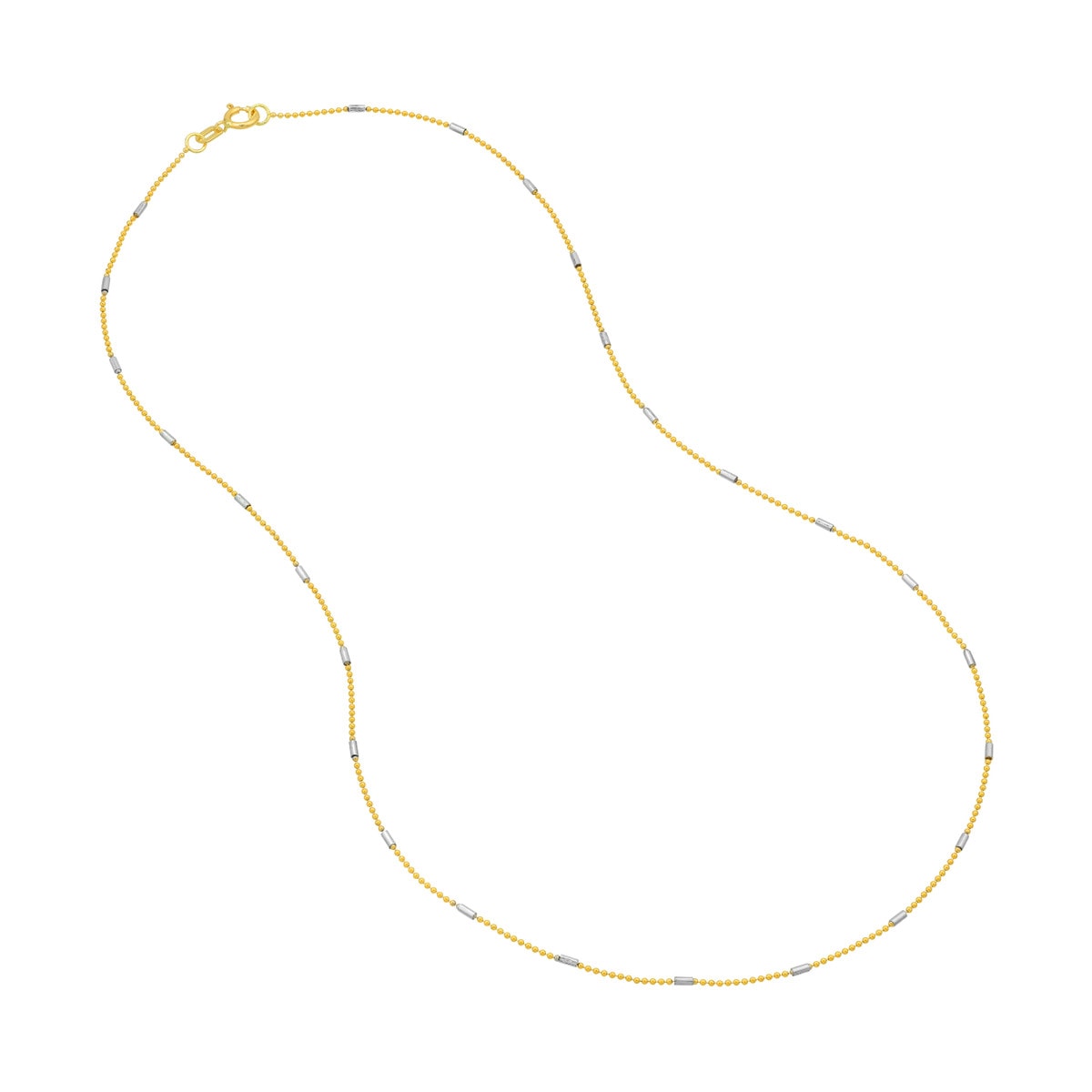 Unique Two-Tone Gold Chain view 3
