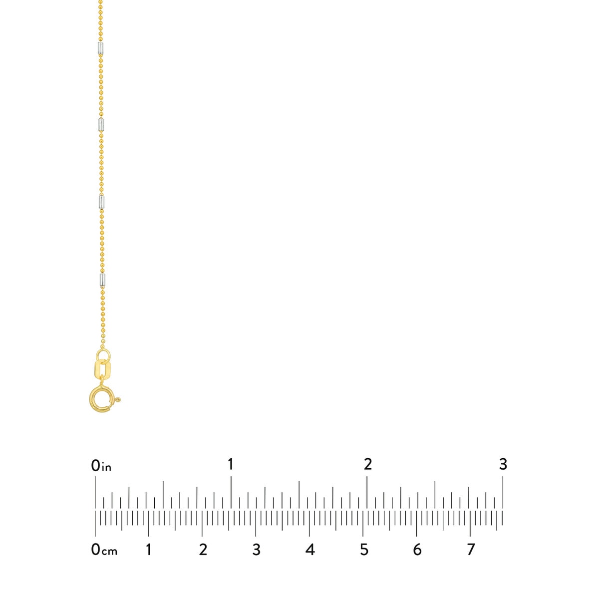 Unique Two-Tone Gold Chain view 5