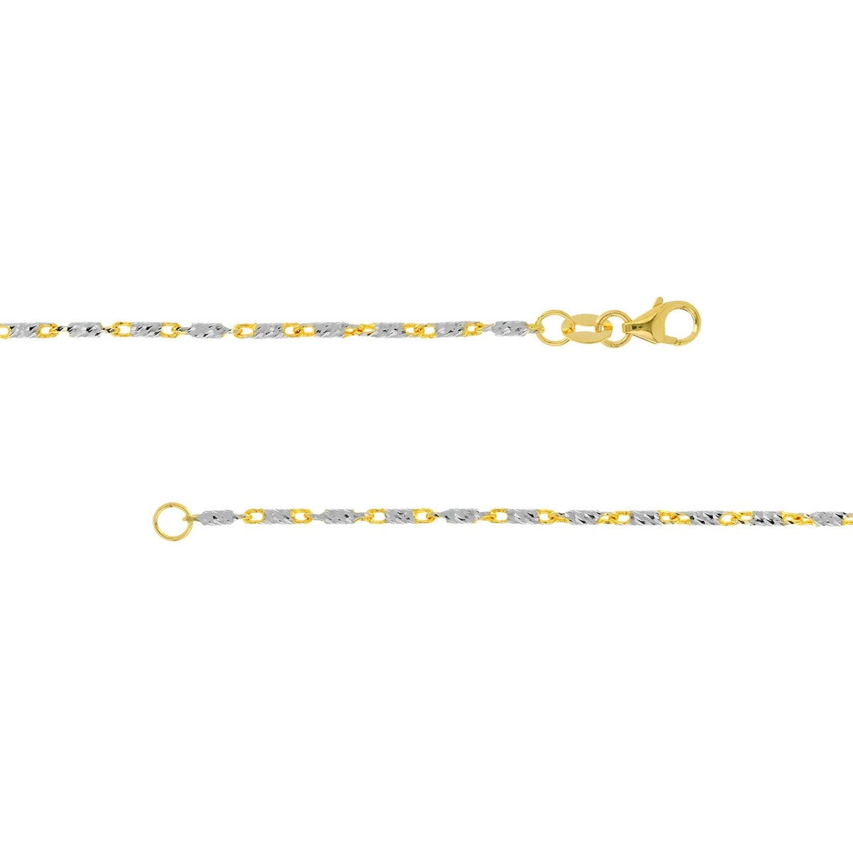 Two-Tone Brilliant-Cut Chain view 4