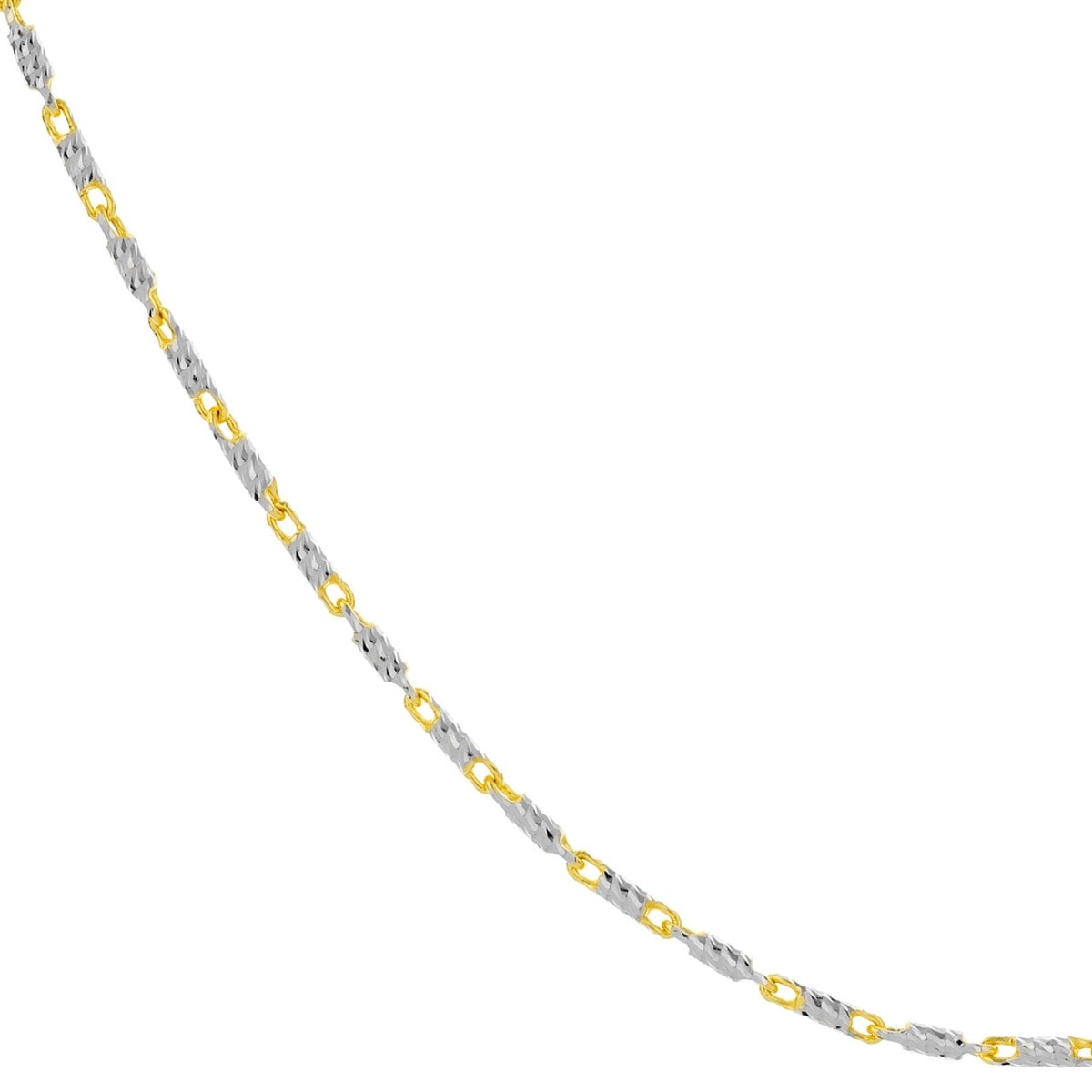 Two-Tone Brilliant-Cut Chain - alternate view