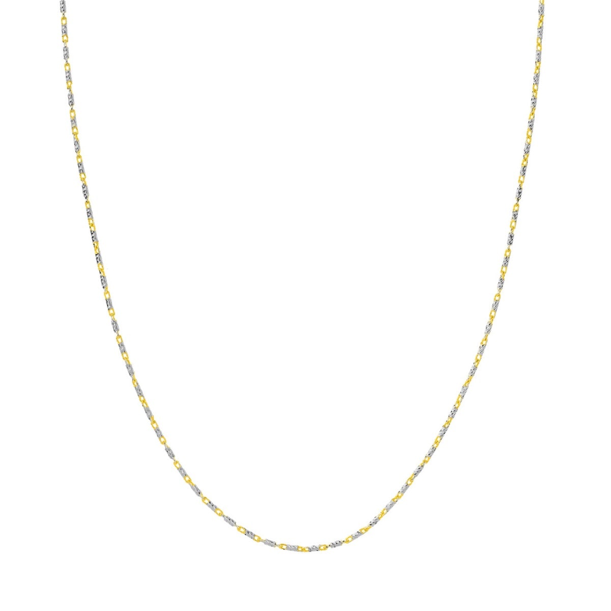 Two-Tone Brilliant-Cut Chain view 1