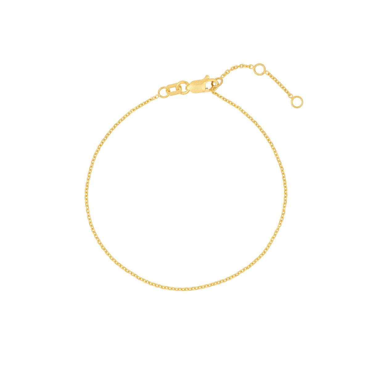 Graceful Strand Gold Bracelet view 1