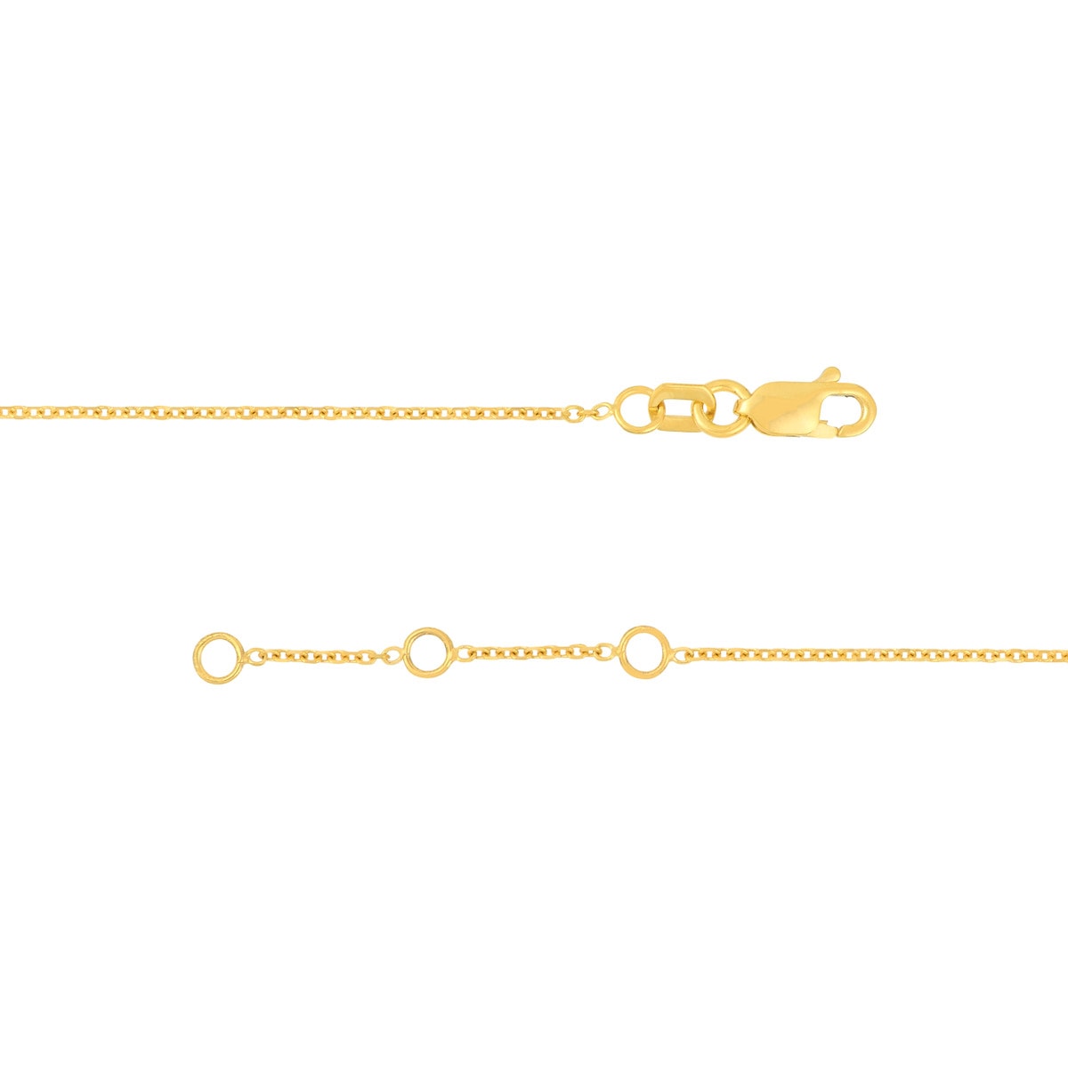 Graceful Strand Gold Bracelet view 4