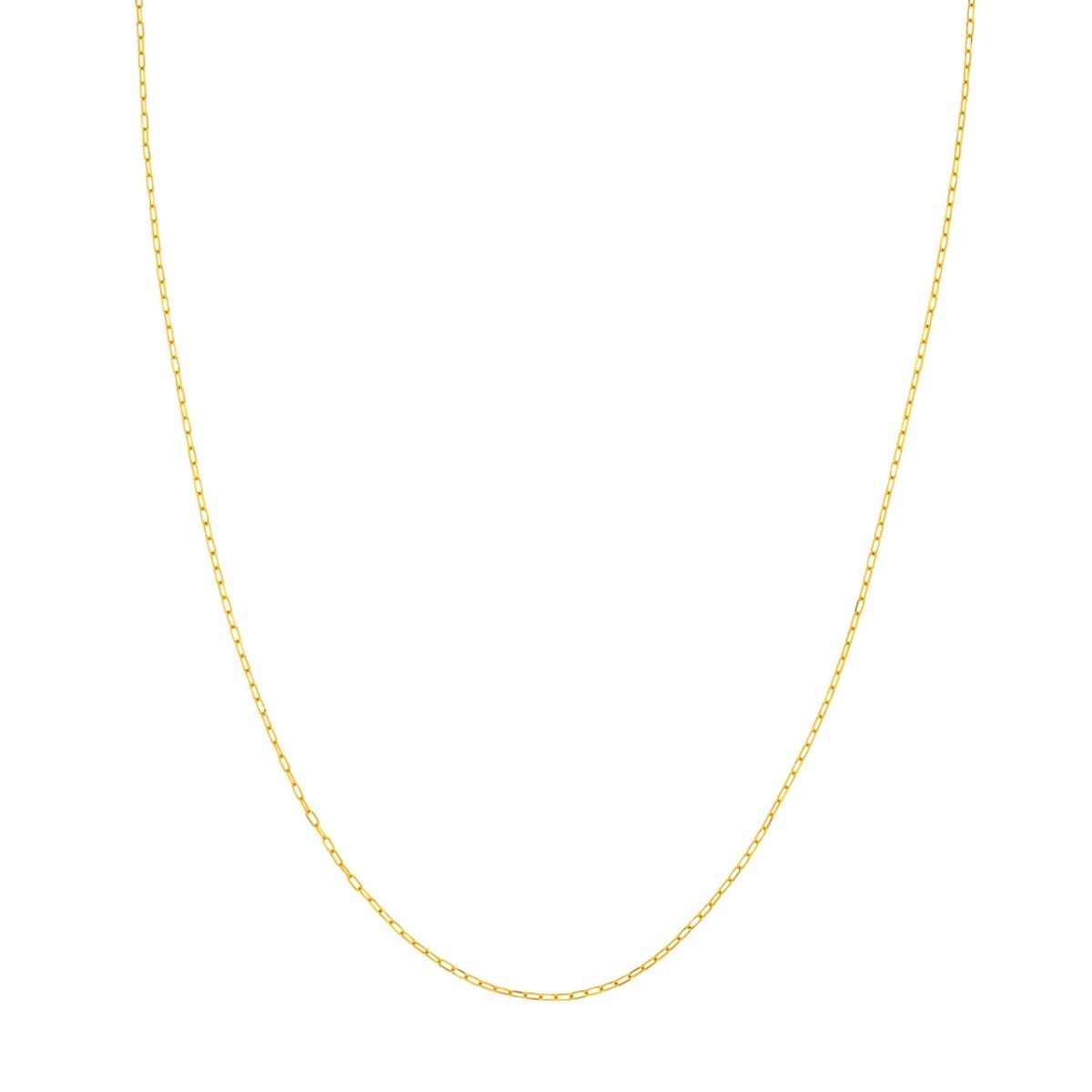 Essential Minimalist Gold Chain view 1