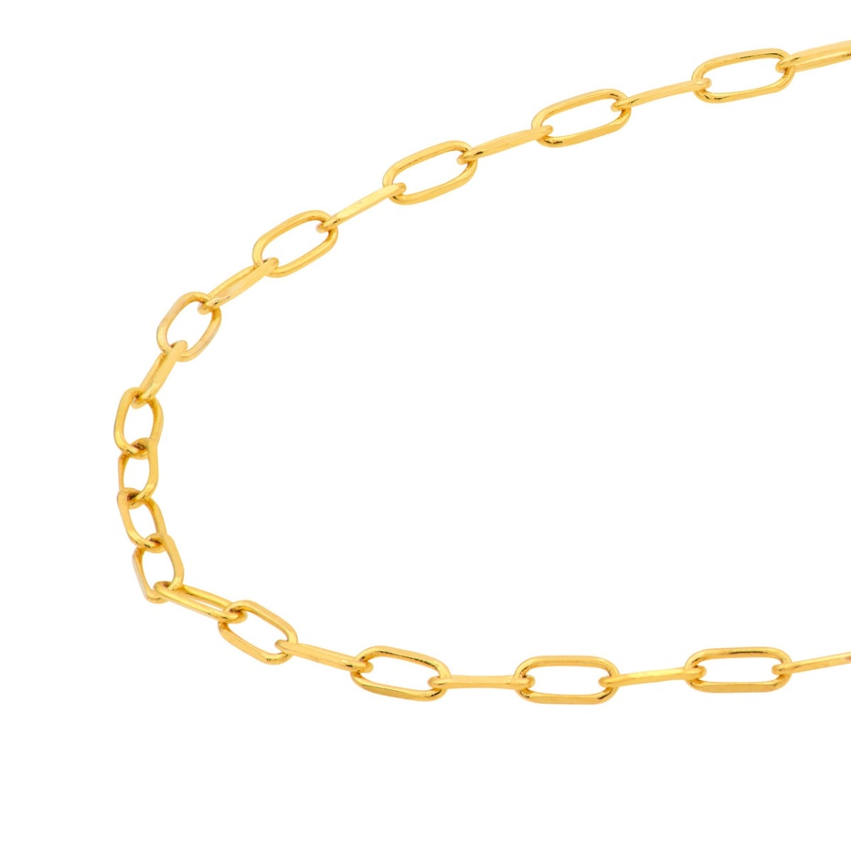 Essential Minimalist Gold Chain view 3