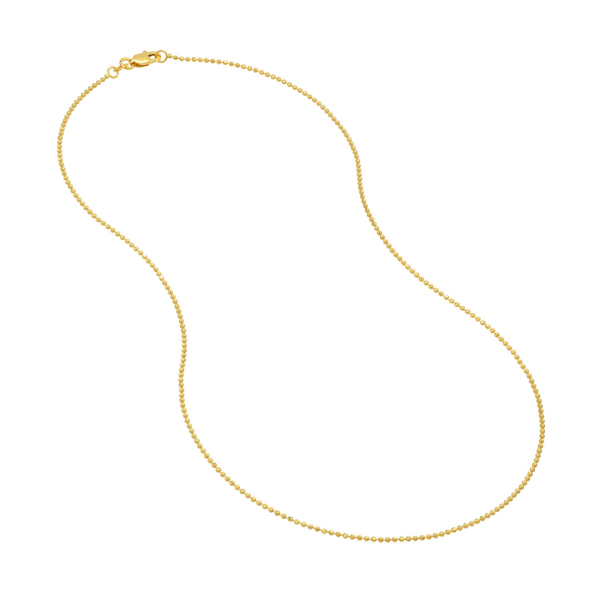 1.15mm Diamond Cut Bead Chain view 3