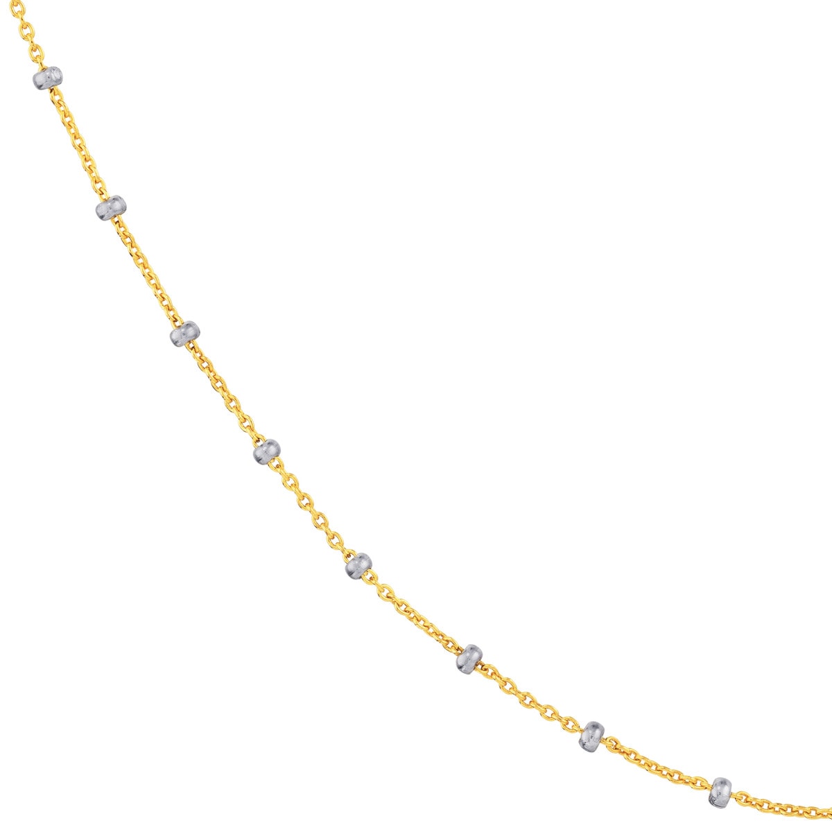 Two-Tone Saturn Bead Chain view 2