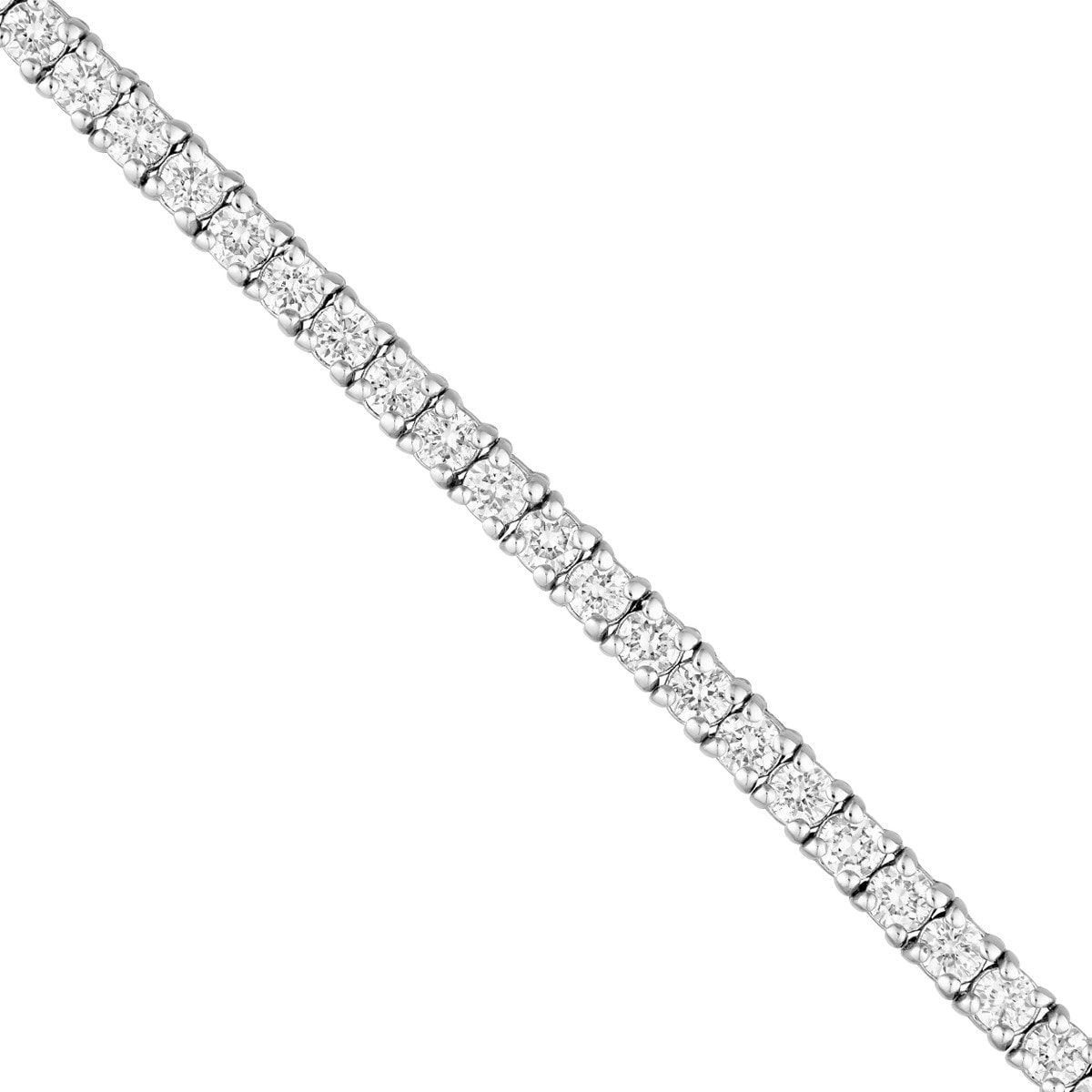 12ct Lab Grown Diamond Tennis Necklace view 3