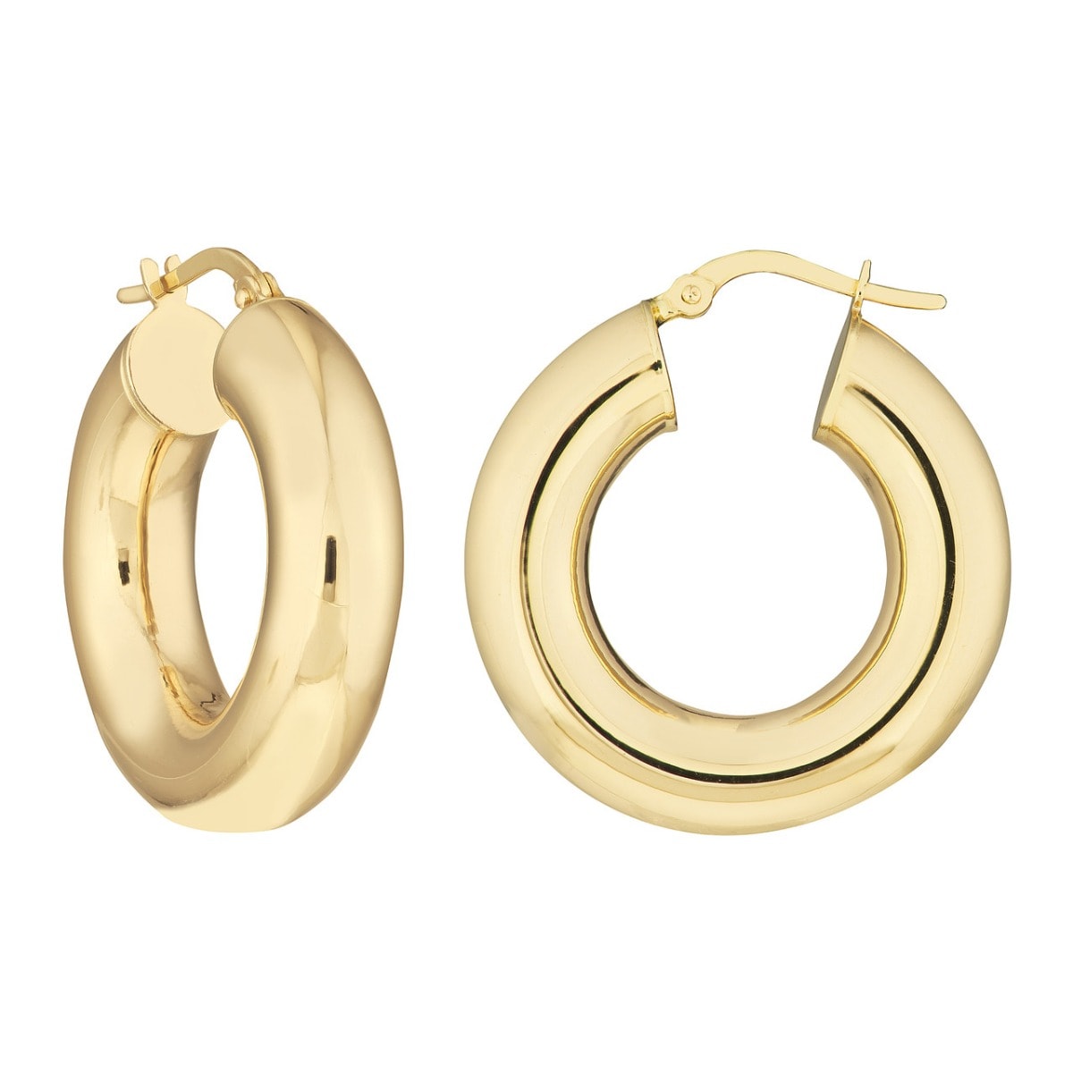 Grand Classic Gold Hoops view 1