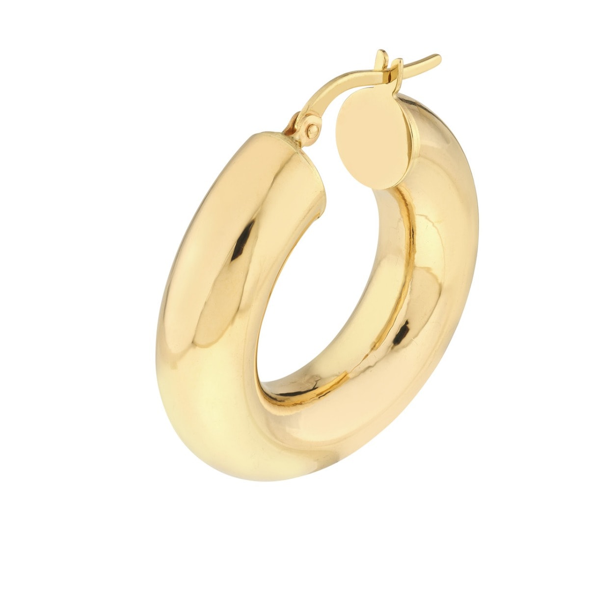 Grand Classic Gold Hoops view 4