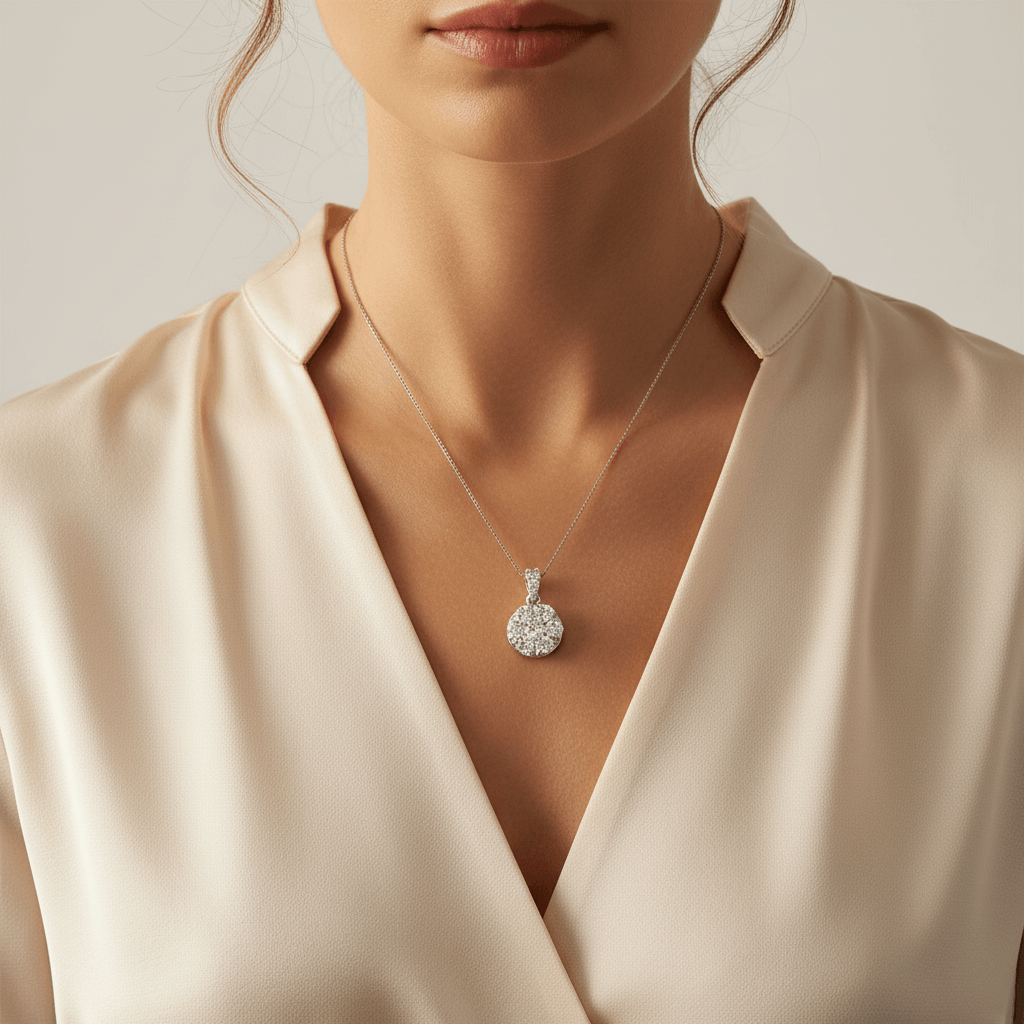 1_00ct_Large_Pave_Diamond_Pendant_On_Model_2