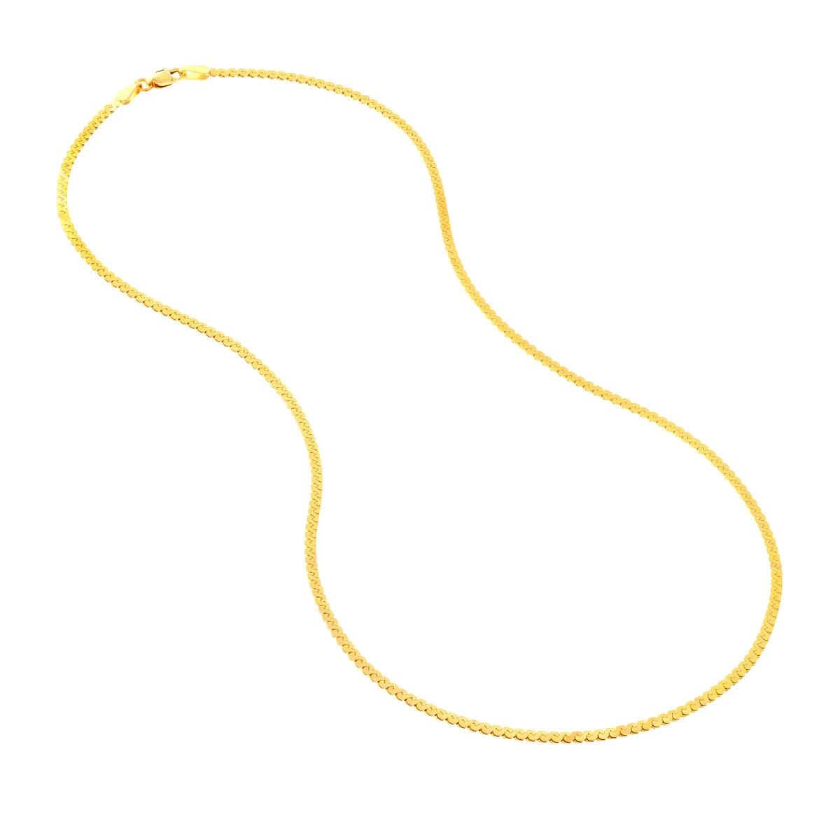 2.0mm Serpentine Chain view 3