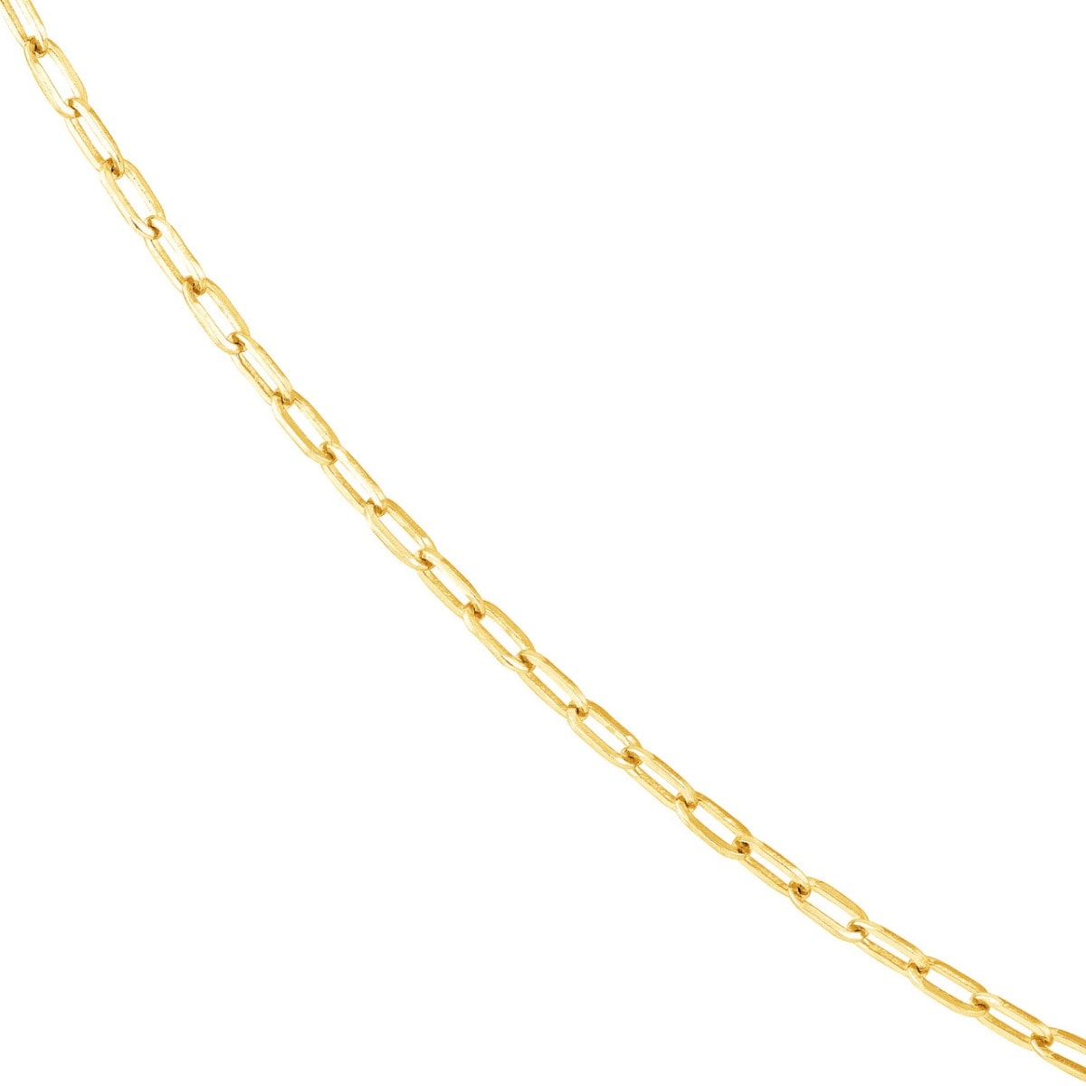 Mid Paper Clip Gold Chain view 4
