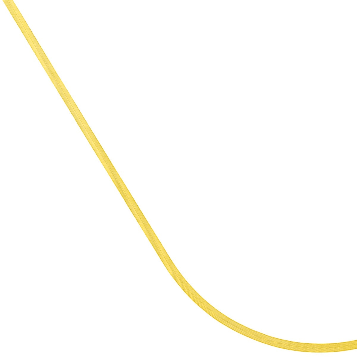 Herringbone Gold Chain - alternate view