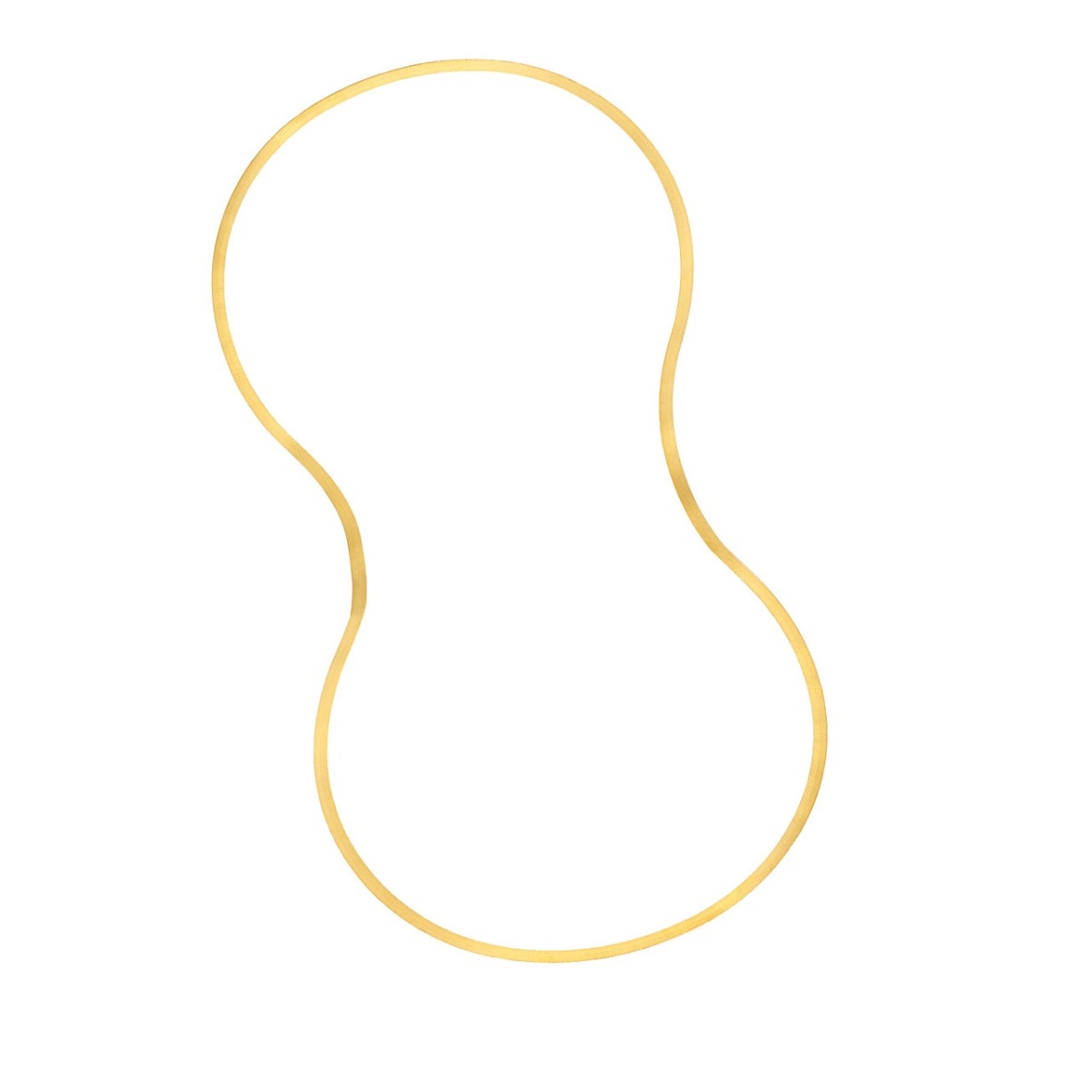 Herringbone Gold Chain view 3