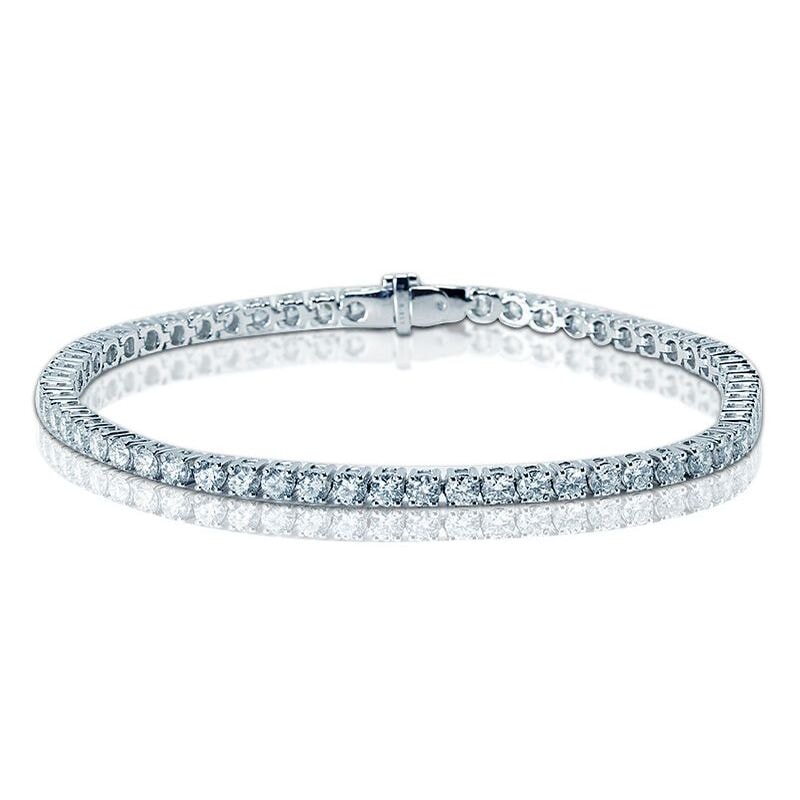 5 Carat Diamond Tennis Bracelet view 1