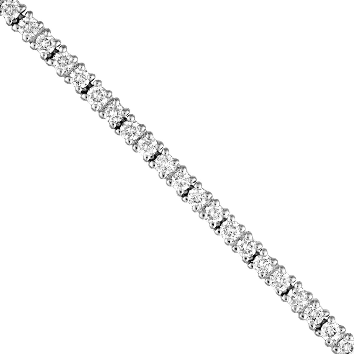 9.5ct Lab Grown Diamond Tennis Necklace view 3