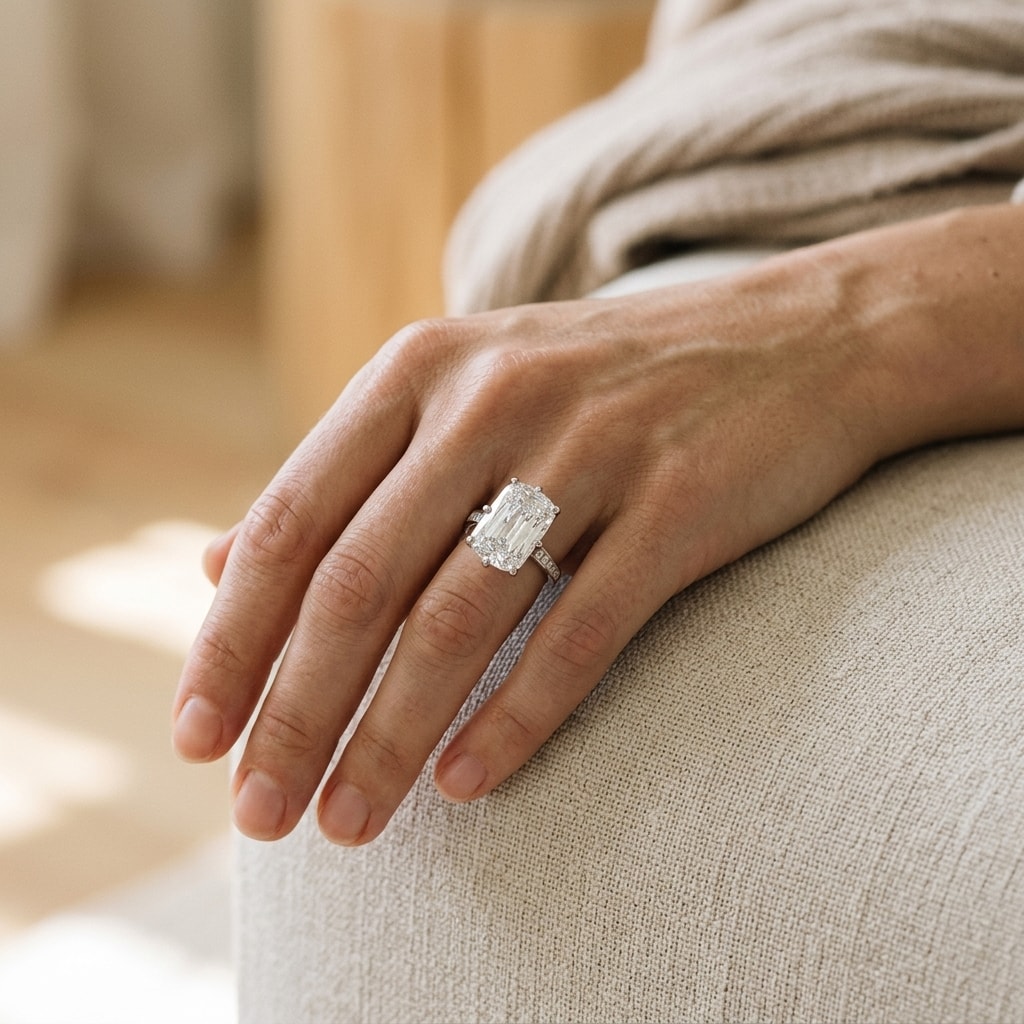 Ashoka_Cut_Diamond_Engagement_Ring_On_Hand