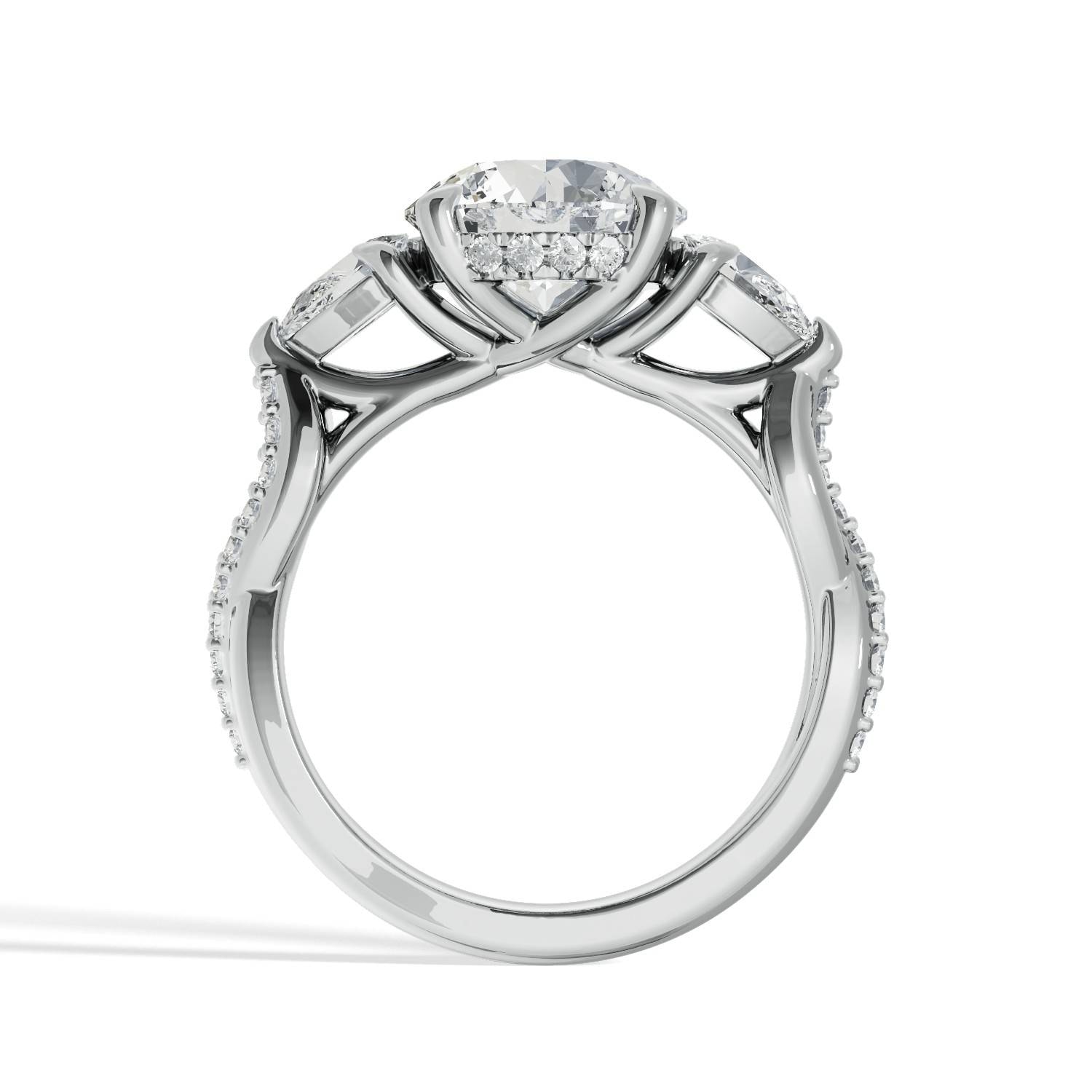 Braided_Micro_Set_Side_Pears_Round_Diamond_Engagement_Ring_top_view_platinum.jpg