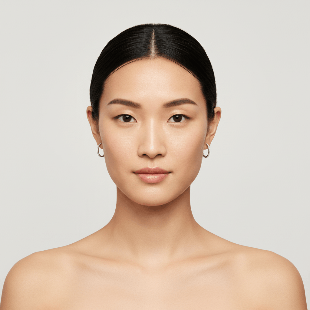 Channel Set Diamond Hoop Earrings - alternate view
