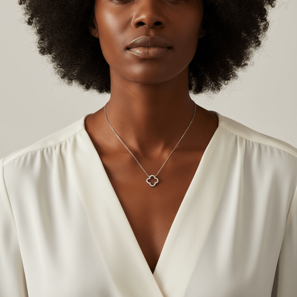 Clover_Micro_Set_Necklace_On_Model_2