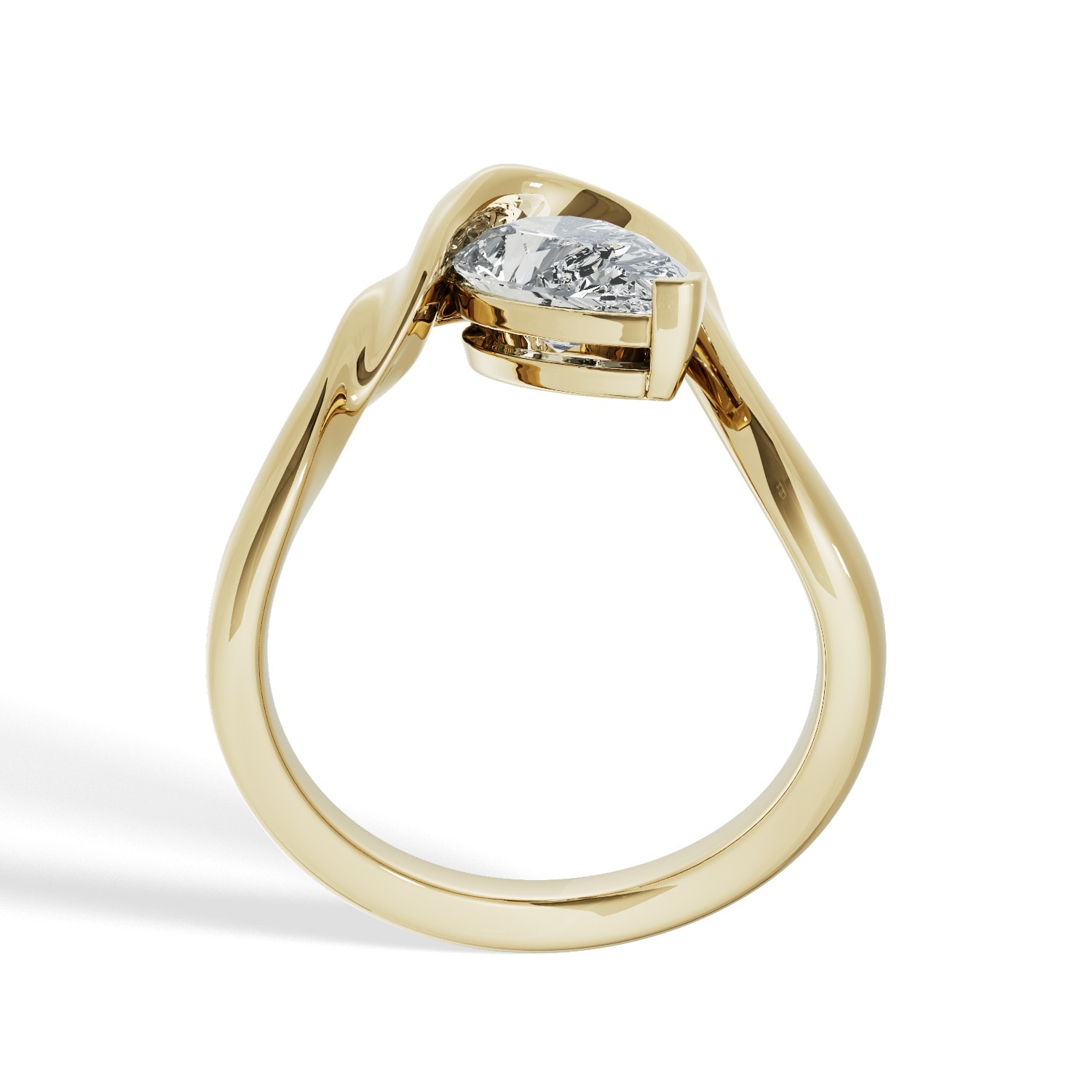 Contemporary_Waved_Pear_Uneven_Diamond_Engagement_Ring_angle_view_yellow_gold.jpg