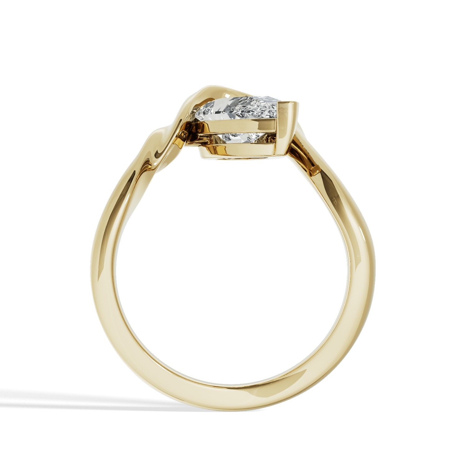 Contemporary_Waved_Pear_Uneven_Diamond_Engagement_Ring_top_view_yellow_gold.jpg