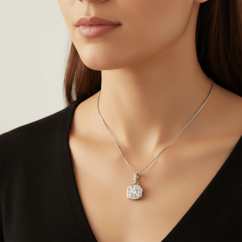 Cushion_Shape_Pave_Diamond_Necklace_Zoom