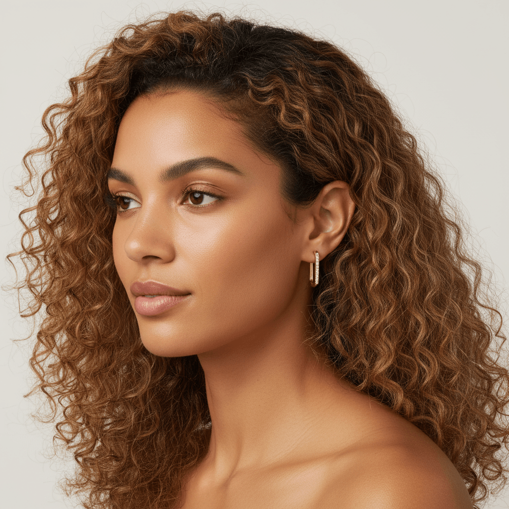 Diamond_Channel_17mm_Hoop_Earrings_On_Model_2