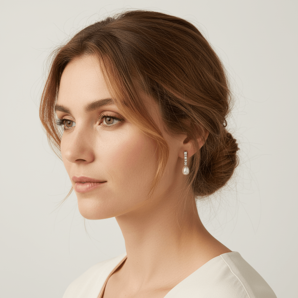 Diamonds_and_Pearl_Drop_Earring_On_Model_2
