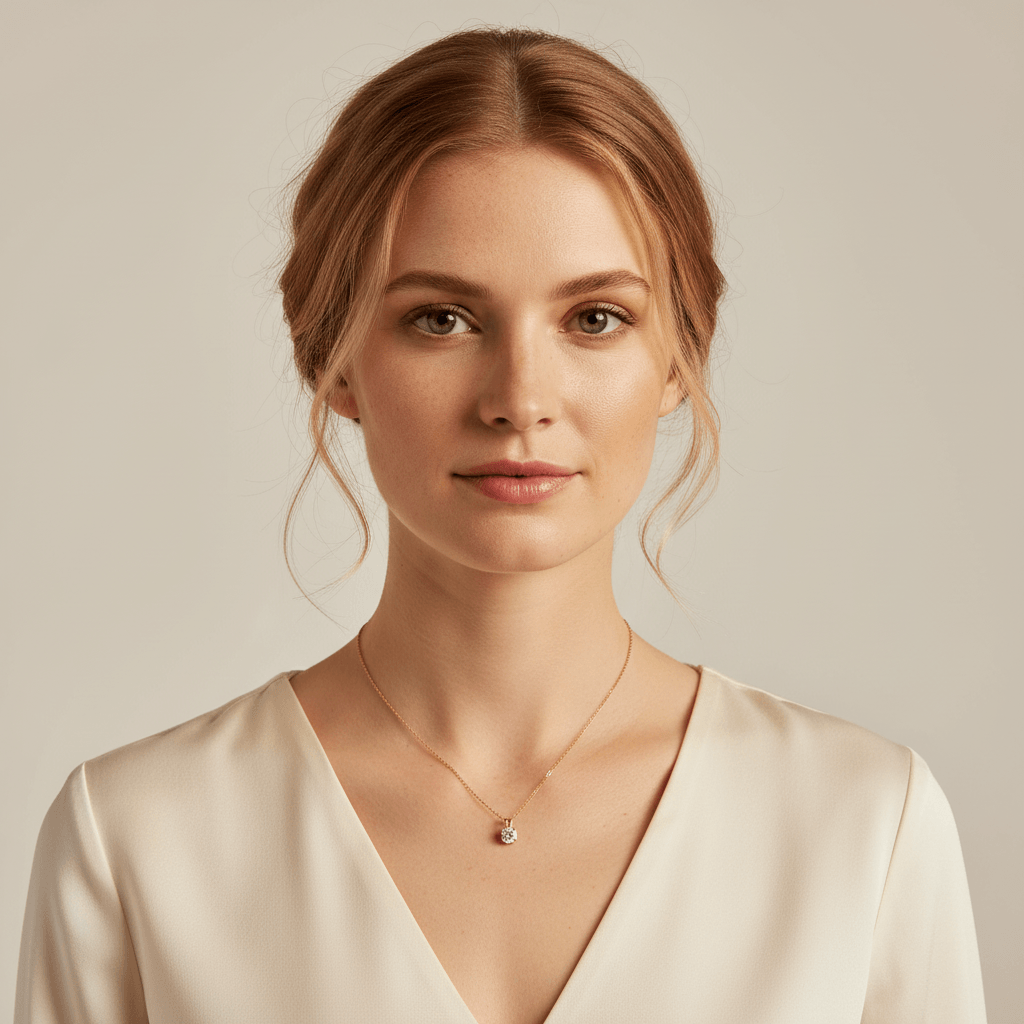 Double_Loop_Diamond_Pendant_On_Model