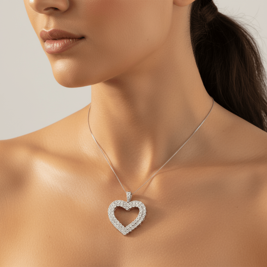 Double_Row_Round_Diamond_Heart_Pendant_Zoom