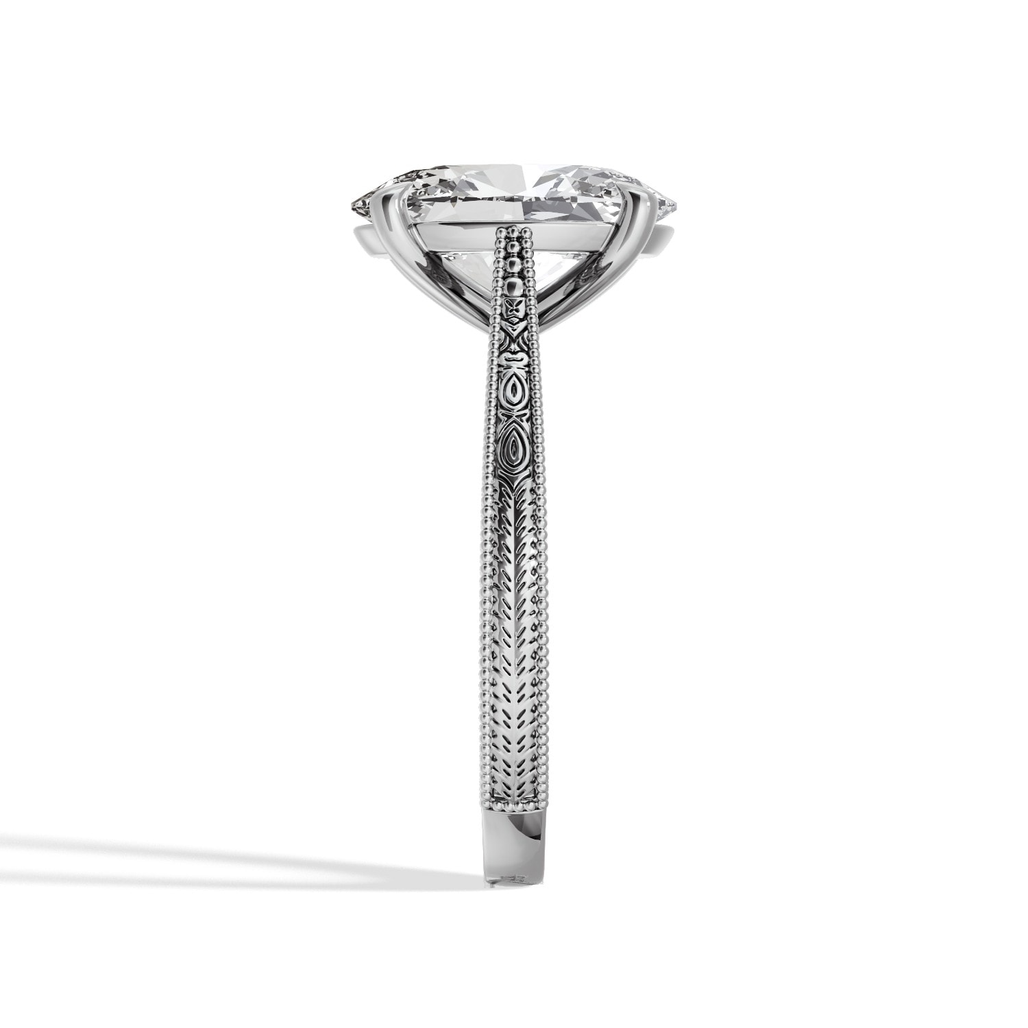 Engraved_Band_Oval_Solitaire_DIamond_Engagement_Ring_side_view_platinum.jpg