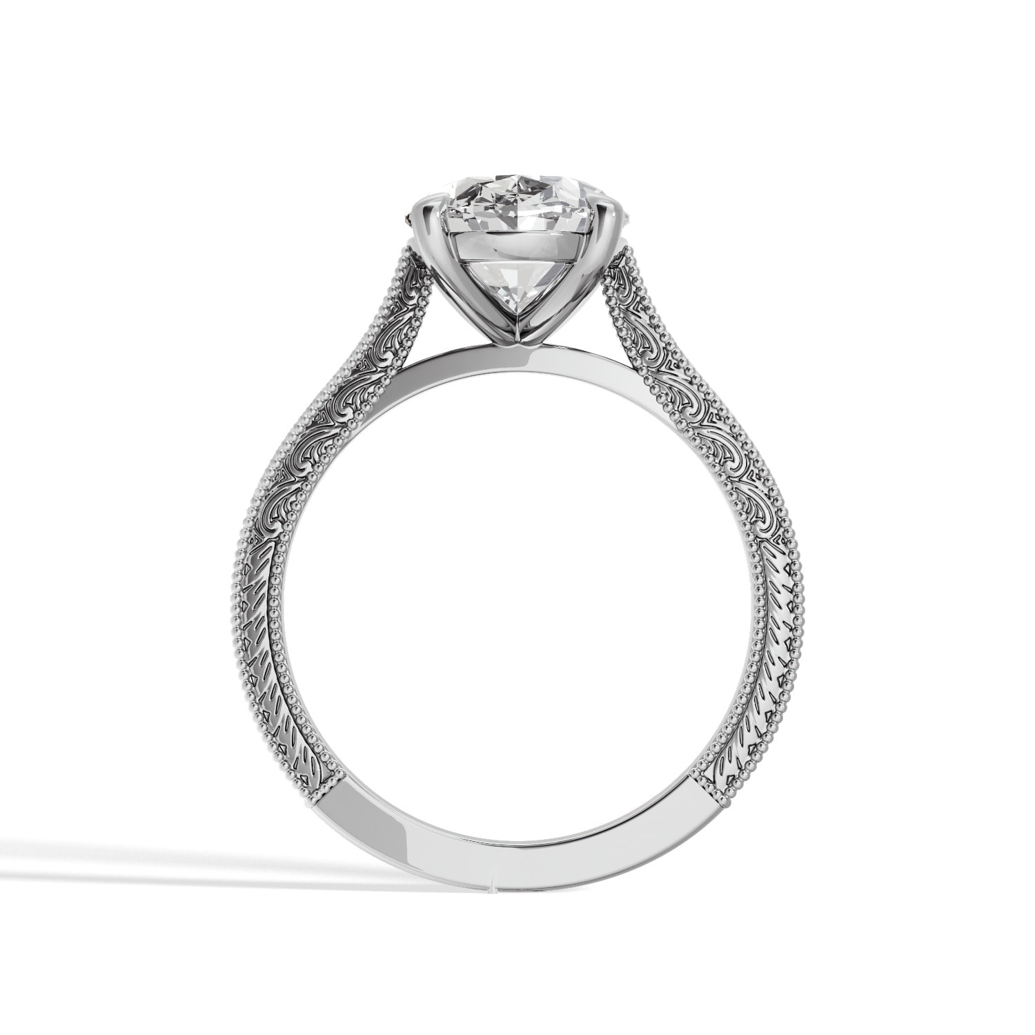 Engraved_Band_Oval_Solitaire_DIamond_Engagement_Ring_top_view_platinum.jpg