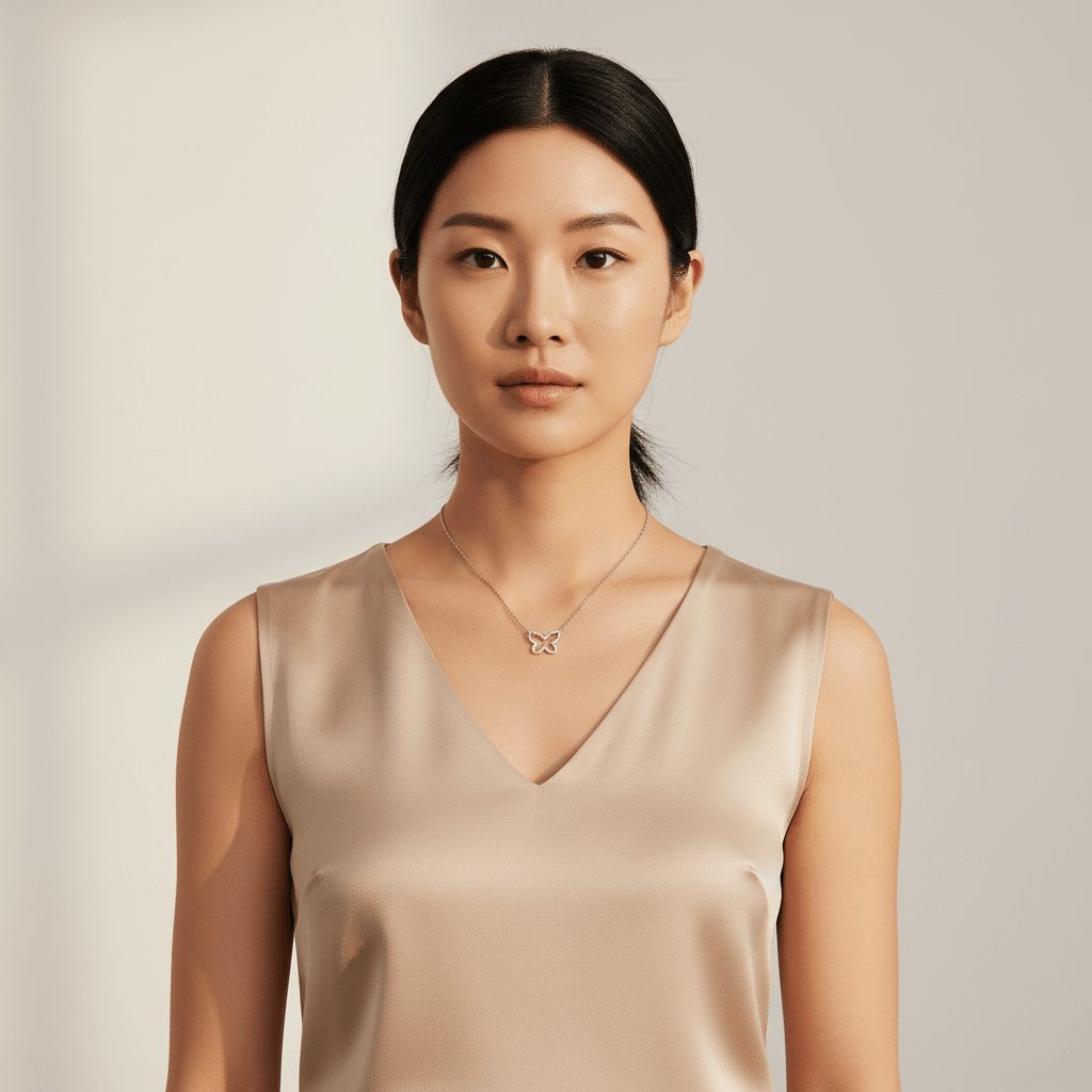 Fixed_Micro_Set_Small_Diamond_Pendant_On_Model