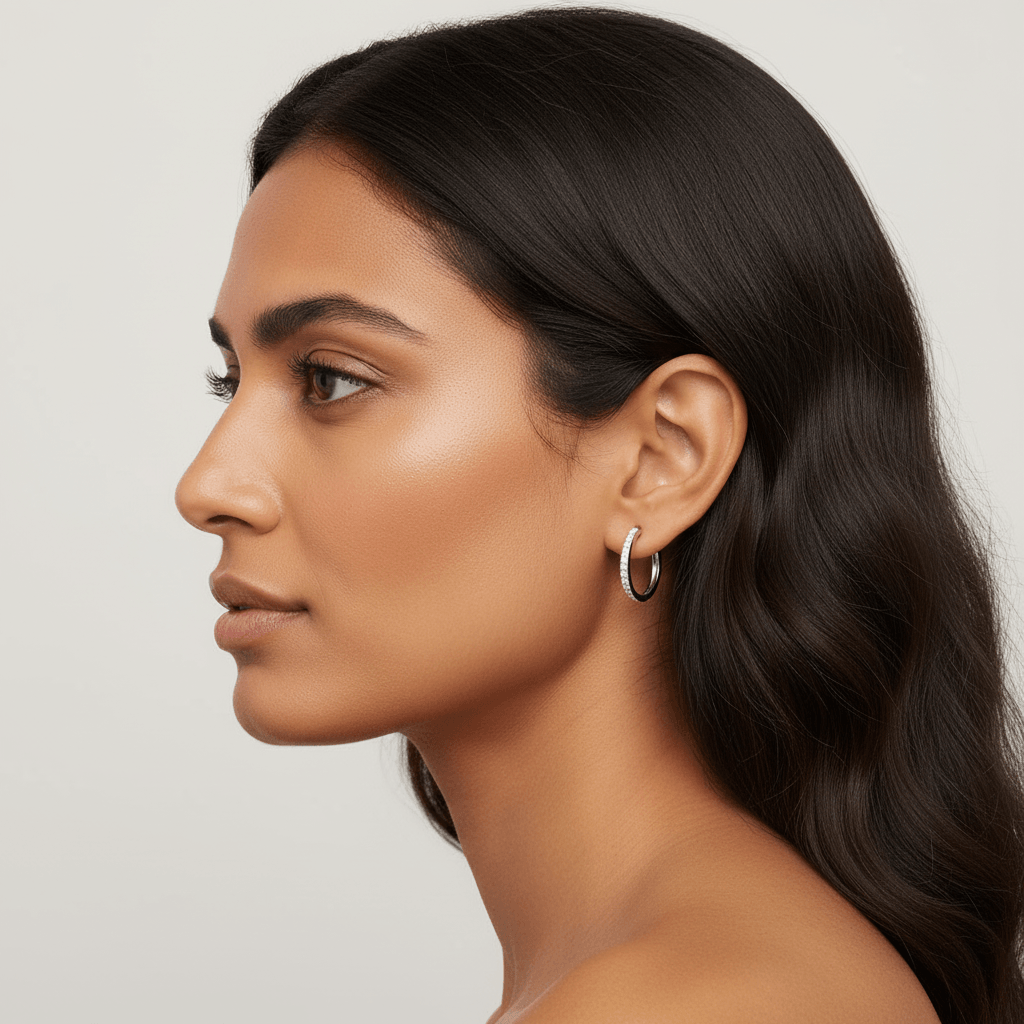 Grain_Set_Diamond_Hoops_Earrings_Zoom