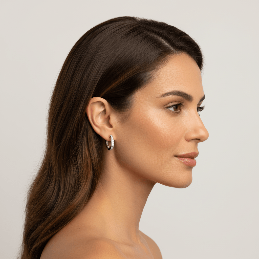 Grain_Set_Small_Round_Diamond_Hoops_Earrings_Zoom