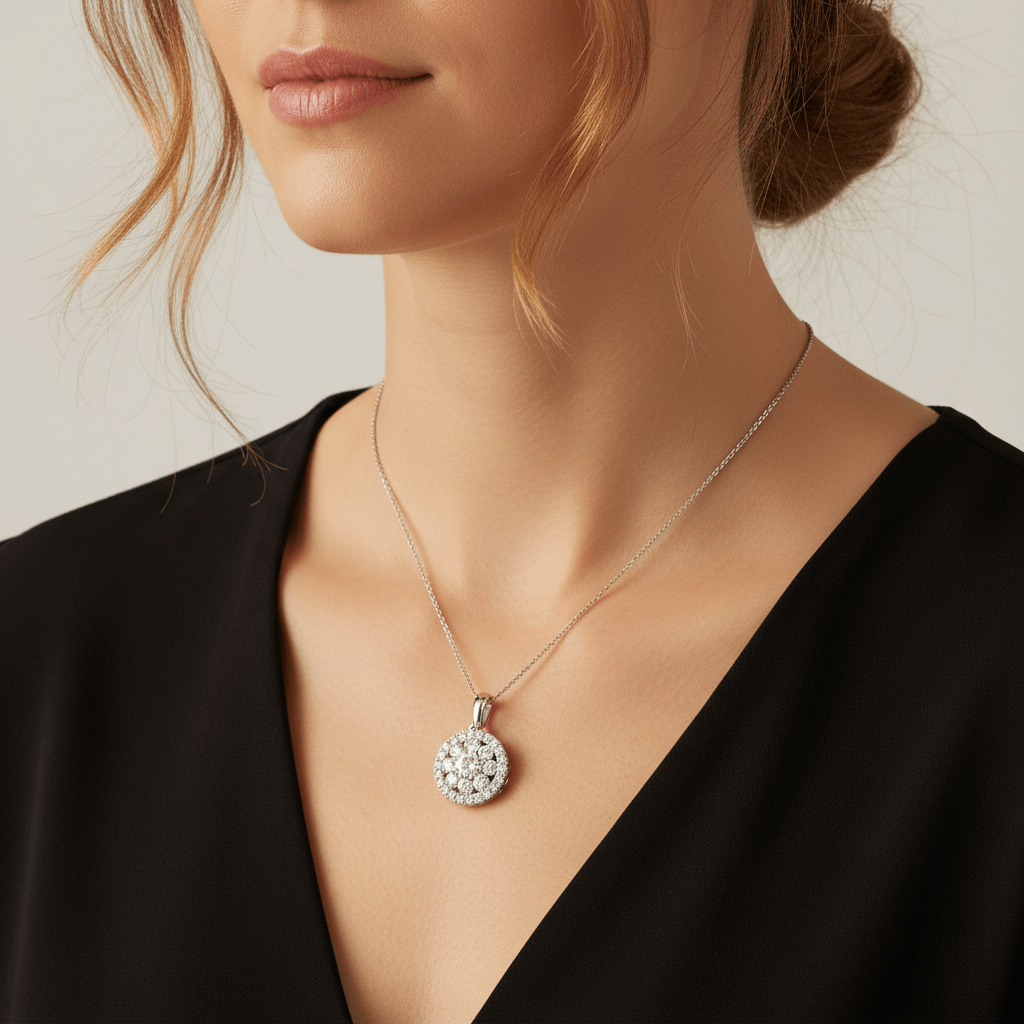 Halo_Pave_Set_Diamond_Necklace_Zoom