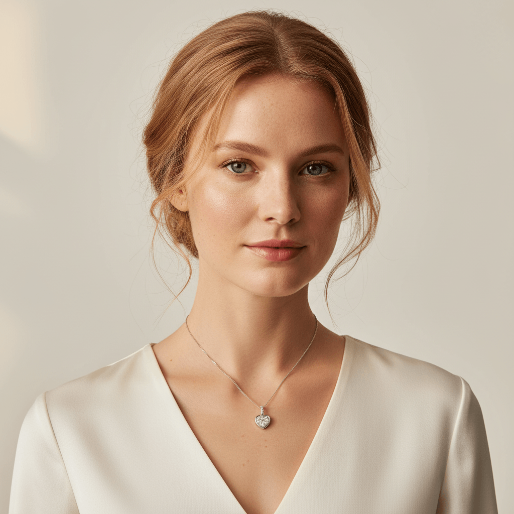 Heart_Pave_Diamond_Necklace_On_Model