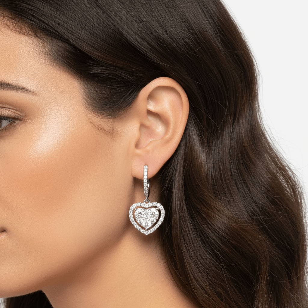 Heart_Shape_Open_Halo_Drop_Hoops_Diamond_Earrings_Zoom