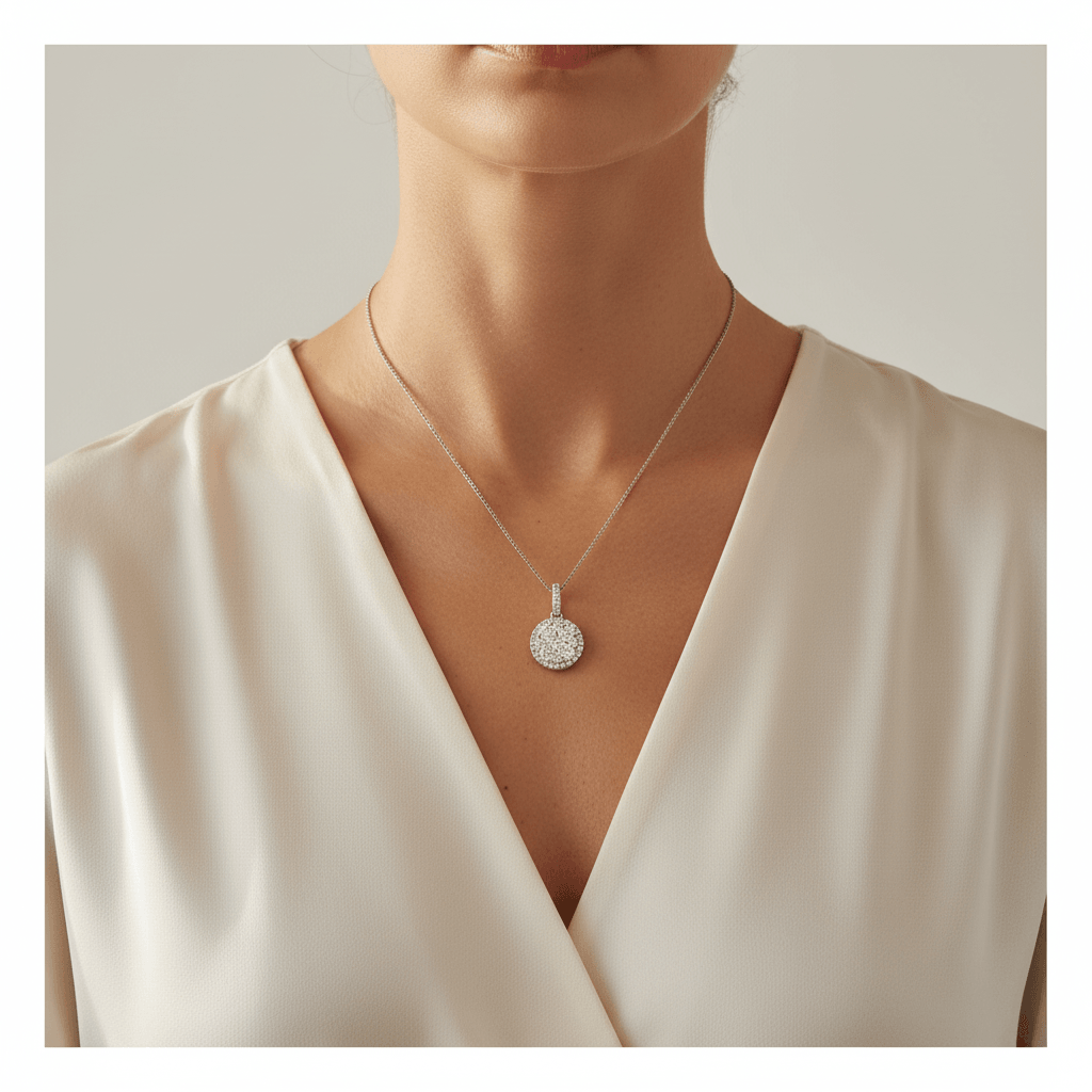 Light_Halo_Pave_Diamond_Pendant_On_Model_2